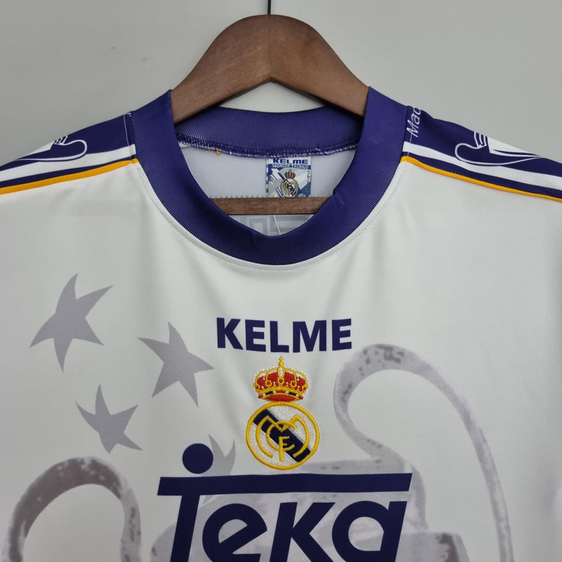 Real Madrid Retro Champions League Commemorative Edition Jersey 1997/1998