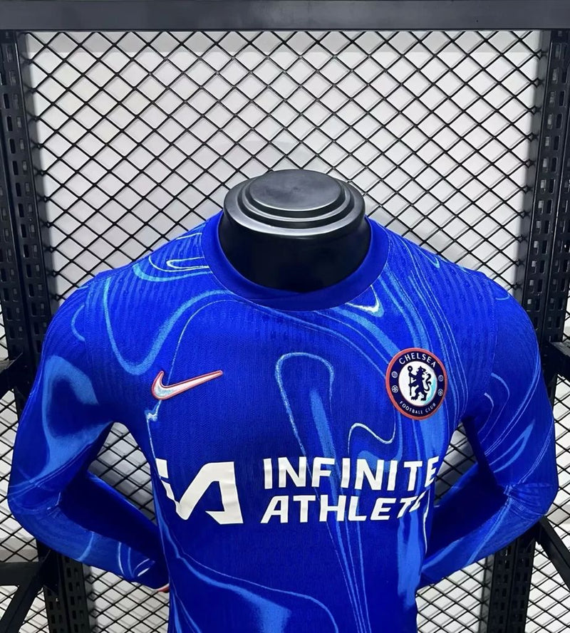 Chelsea Player Home Jersey 2024/2025 Long Sleeve