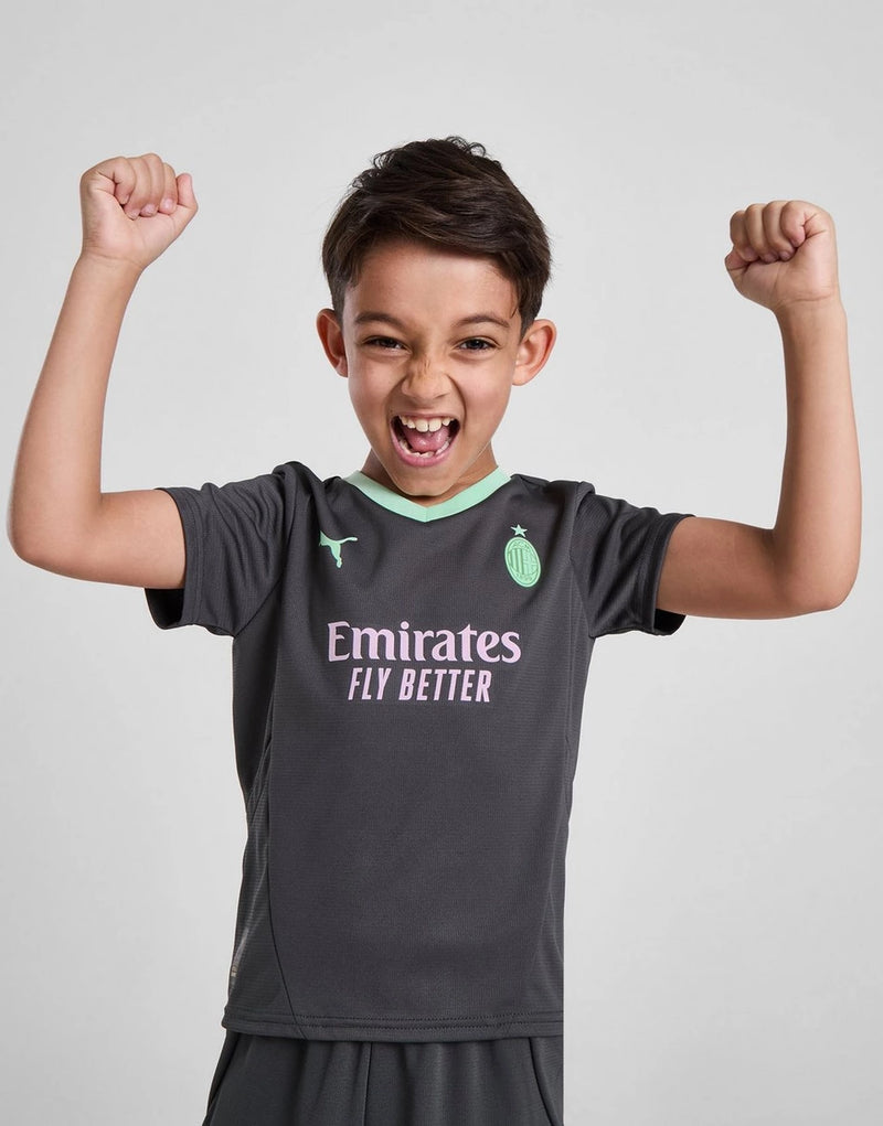 Kids AC Milan Third Kit 2024/2025