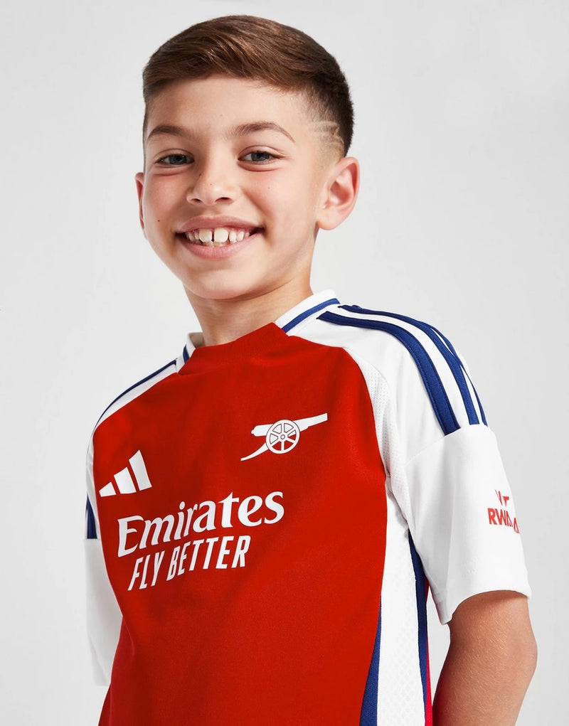 Kids Arsenal Home Kit 2024/2025 - Red and White