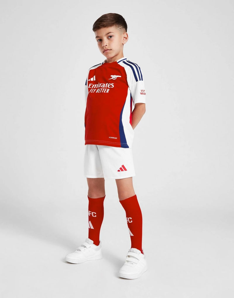 Kids Arsenal Home Kit 2024/2025 - Red and White