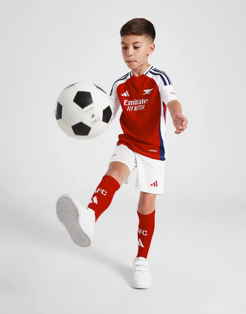 Kids Arsenal Home Kit 2024/2025 - Red and White