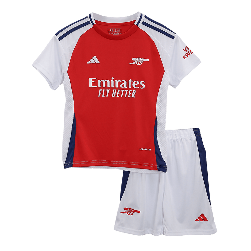 Kids Arsenal Home Kit 2024/2025 - Red and White