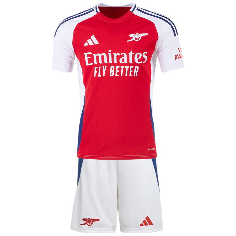 Kids Arsenal Home Kit 2024/2025 - Red and White