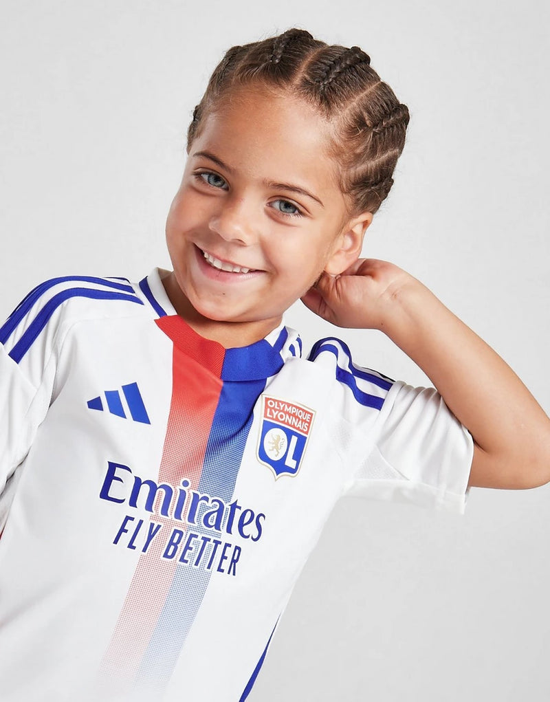 Kids Olympique Lyonnais Home Kit 2024/2025