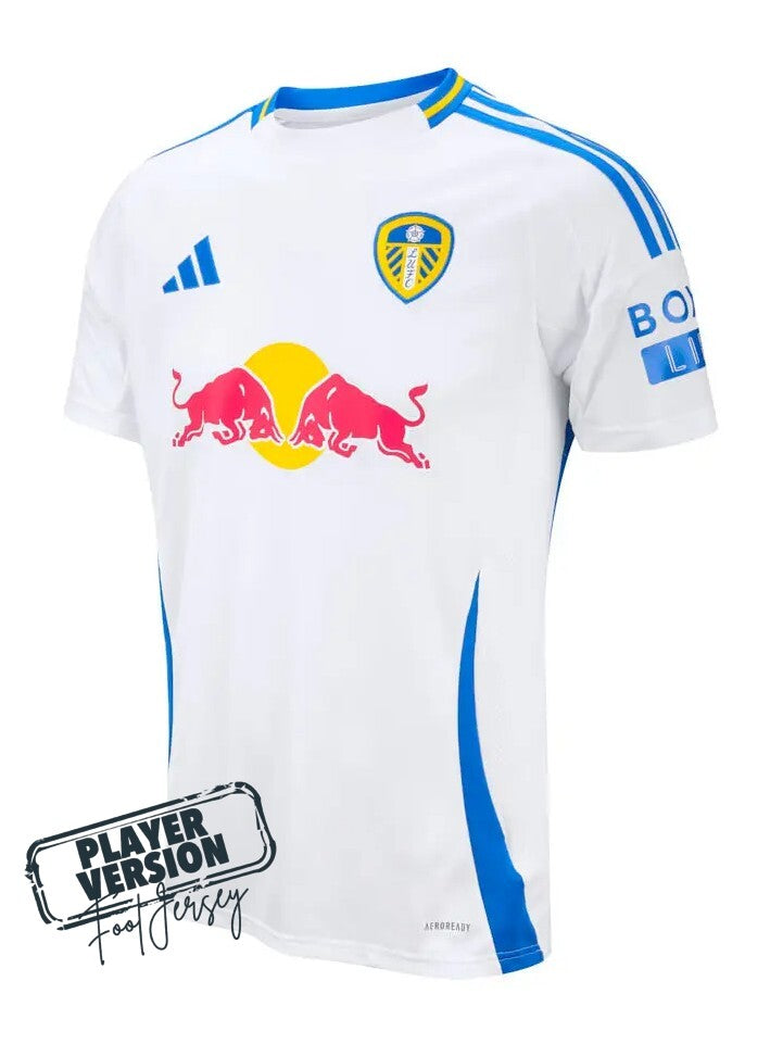 Leeds United Player Jersey Home 2024/2025