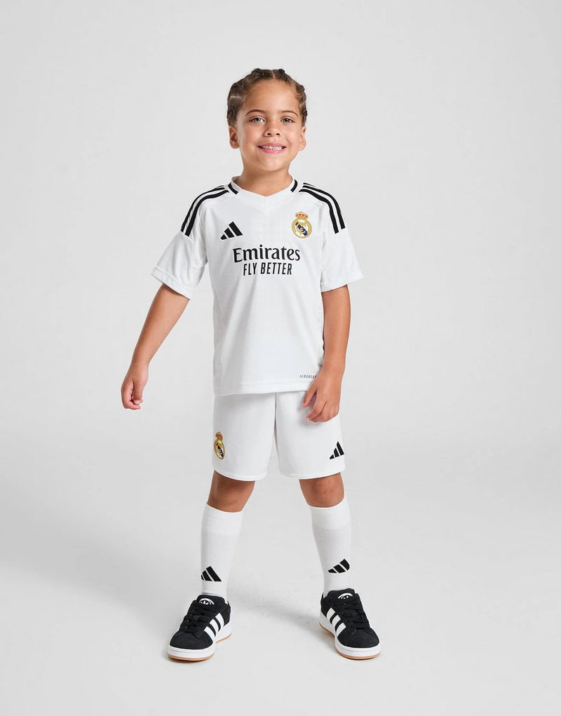 Kids Real Madrid Home Kit 2024/2025