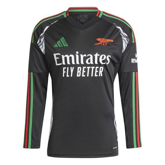 Arsenal Away Jersey 2024/2025 Long Sleeve