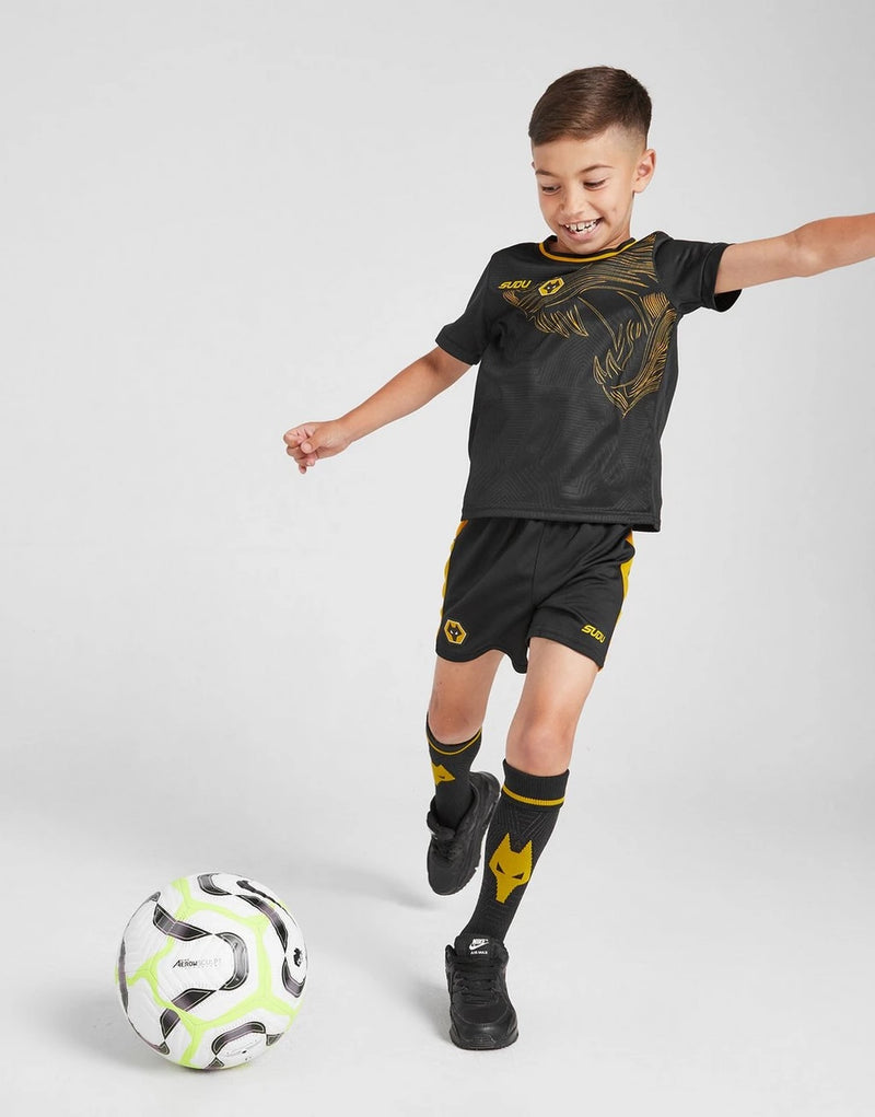 Kids Wolverhampton Wanderers Away Kit 2024/2025