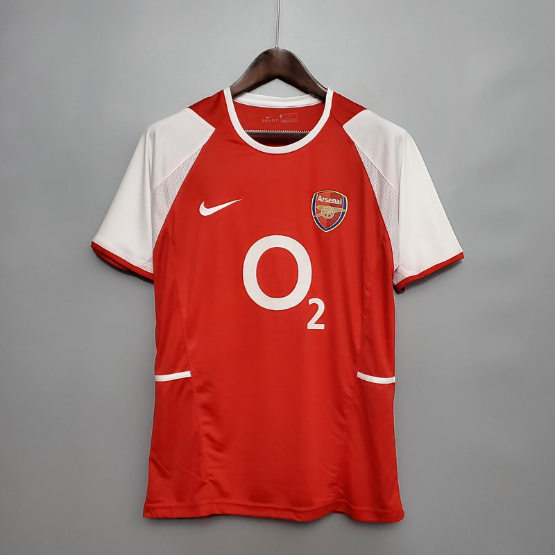 Arsenal Retro Jersey home 2002/04