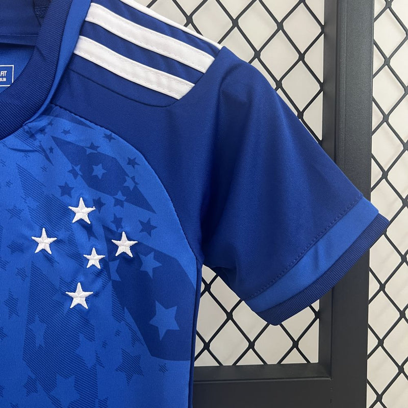 Kids Cruzeiro Home Kit 2024/2025