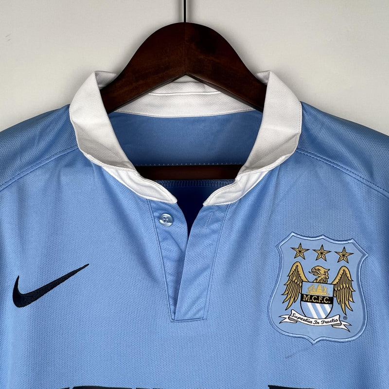 Manchester City Retro Jersey Home 2015/16