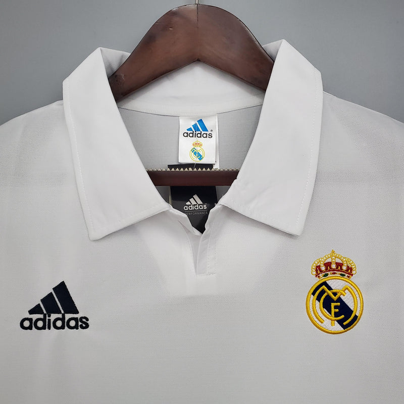 Real Madrid Retro Champions League Home Jersey 2002/2003