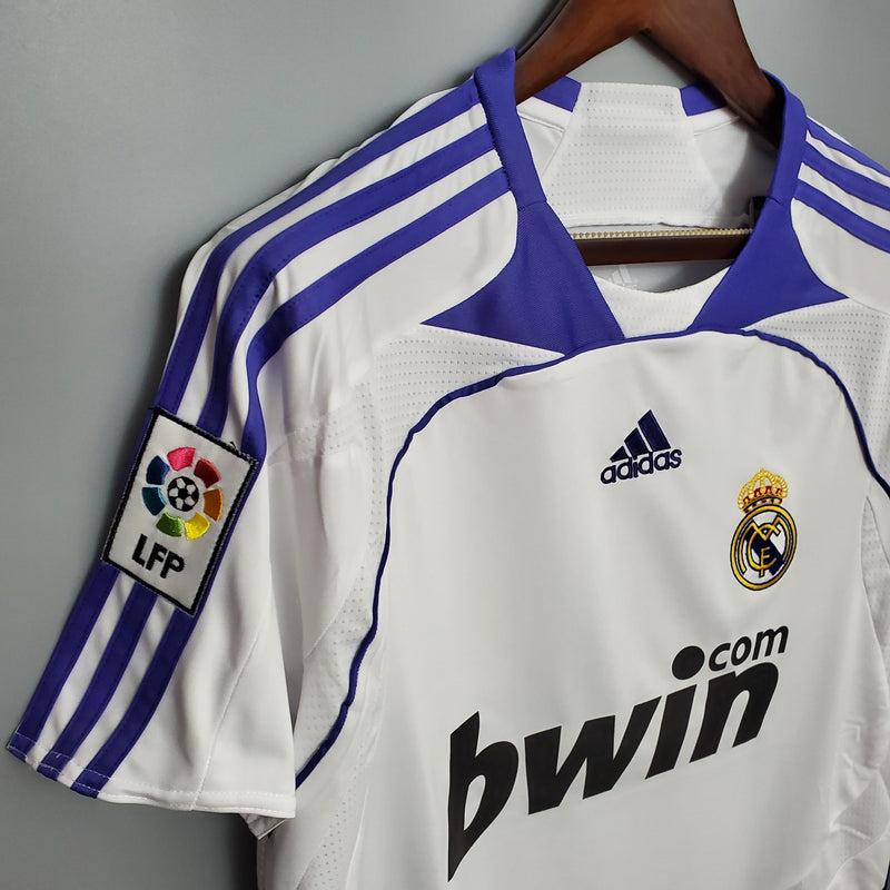 Real Madrid Retro Home Jersey 2007/2008