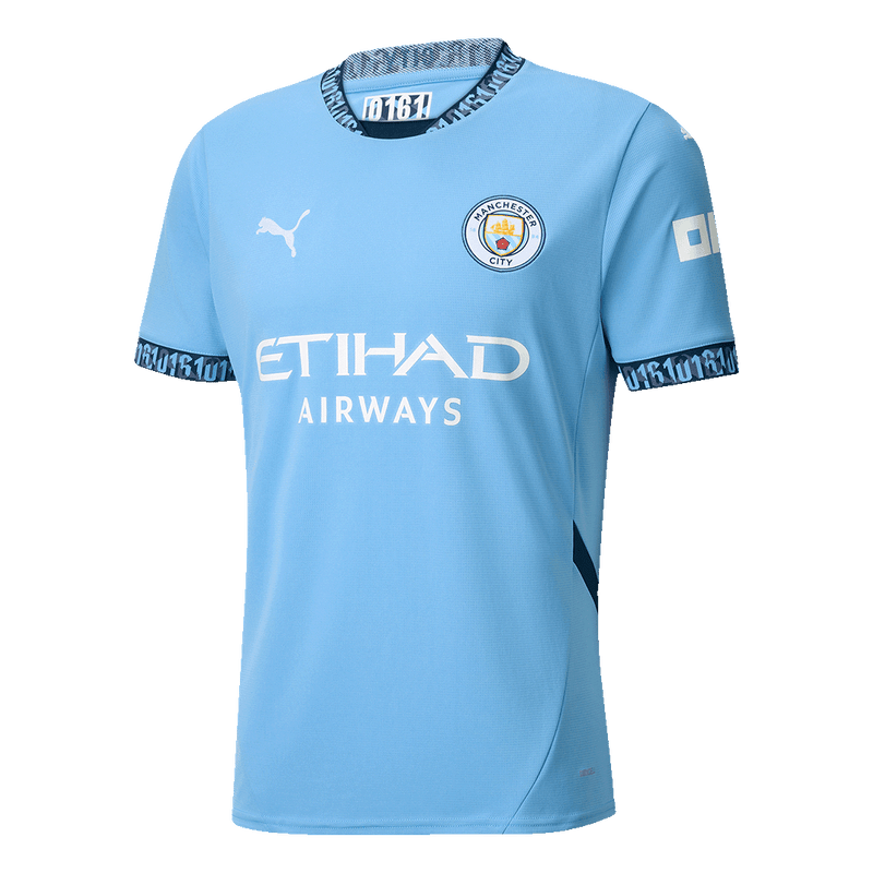 Manchester City Home Jersey 2024/2025 - White Blue