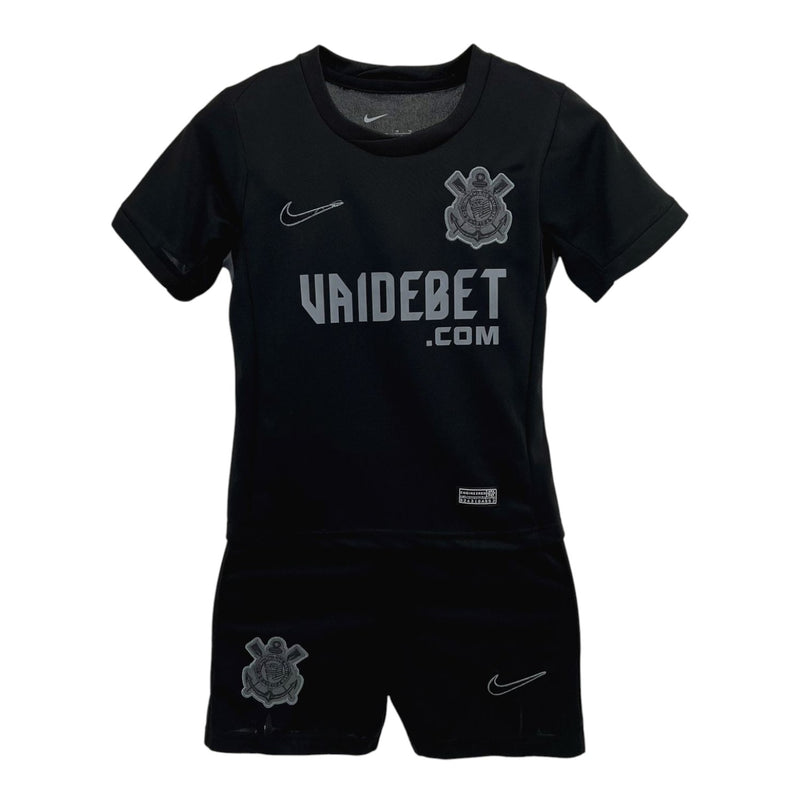 Kids Corinthians Away Kit 2024/2025