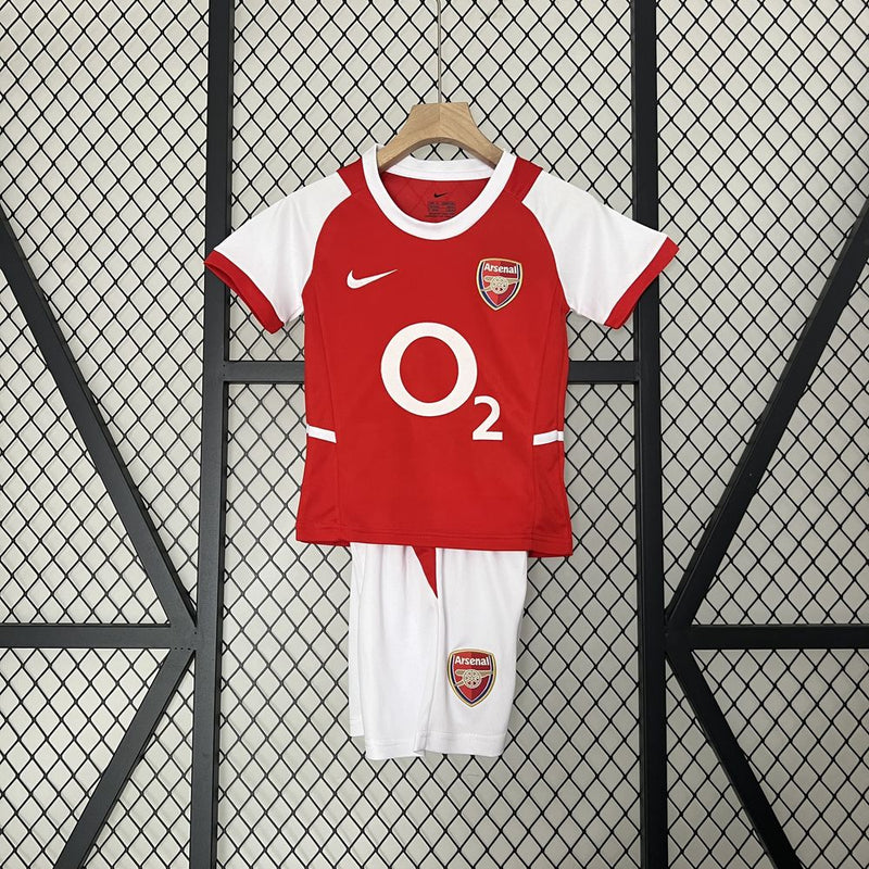 Kids Arsenal Kit 2002/04 - Retrô