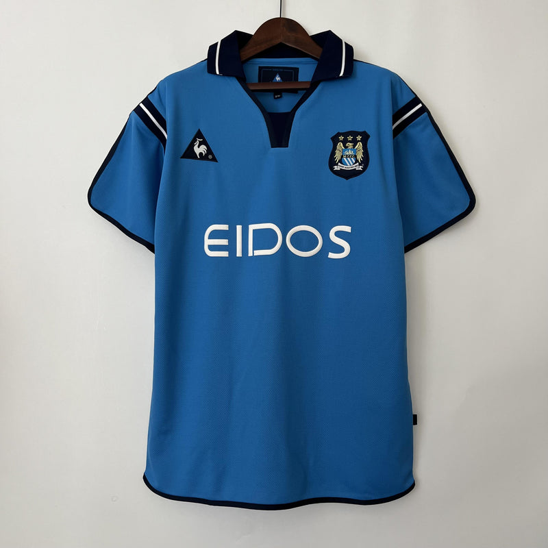 Manchester City Retro Jersey Home 2001/02