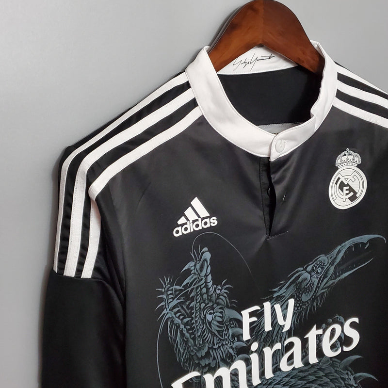 Real Madrid Retro Away Jersey 2014/2015 - Long Sleeve