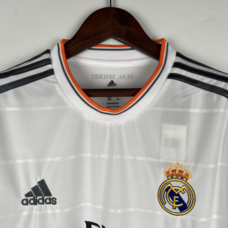 Real Madrid Retro Home Jersey 2013/2014 - Long Sleeve