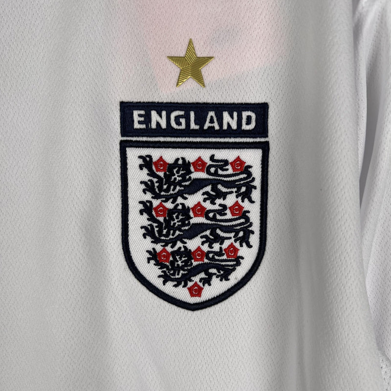 England Retro Home Jersey 2006 - Long Sleeve