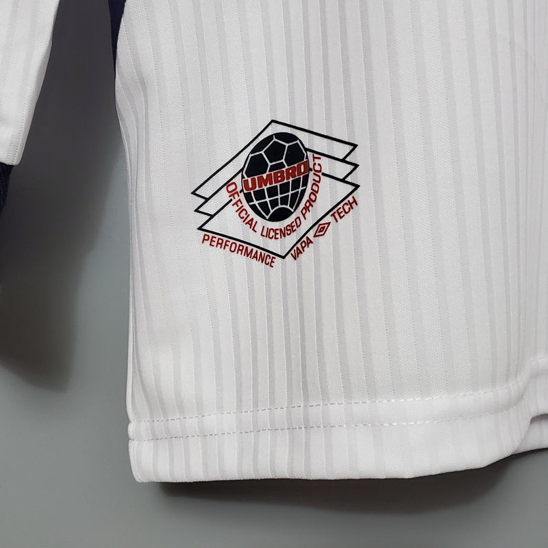 England Retro Home Jersey 1998 - Long Sleeve