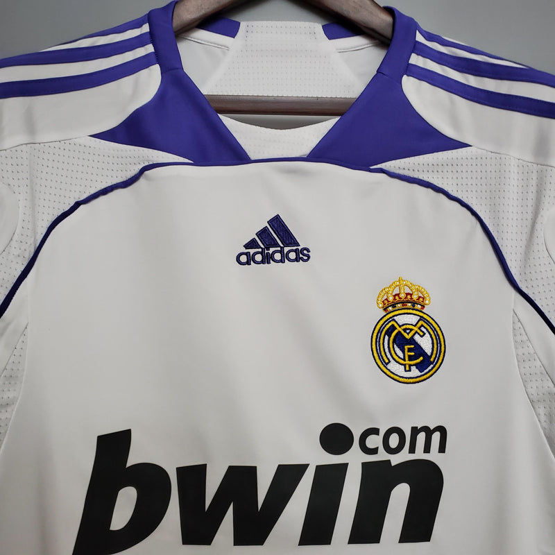 Real Madrid Retro Home Jersey 2007/2008