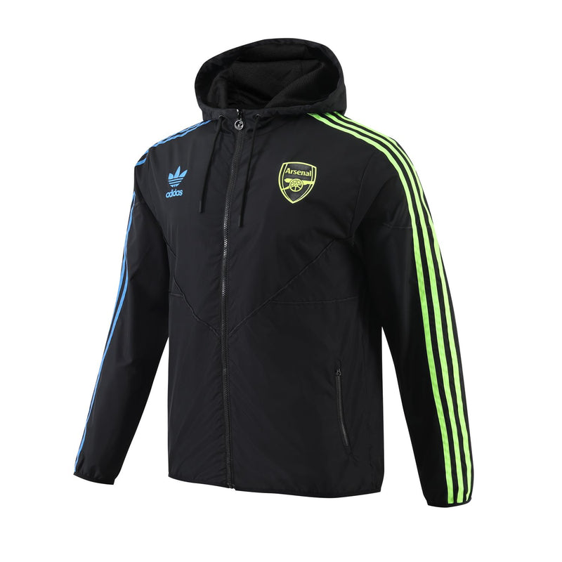 Arsenal 24/25 Windbreaker Black