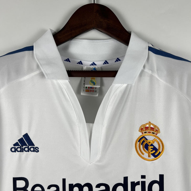 Real Madrid Retro Home Jersey 2001/2002