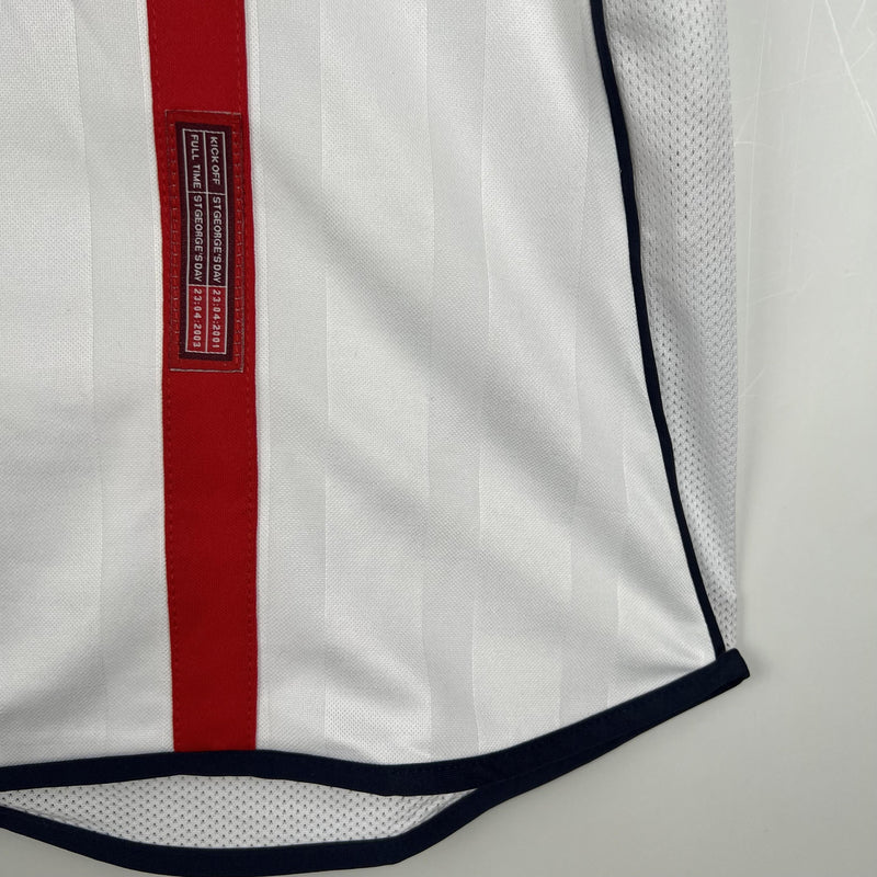 England Retro Home Jersey 2002