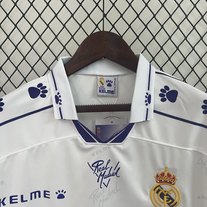 Real Madrid Retro Home Jersey 1994/1996 - Long Sleeve