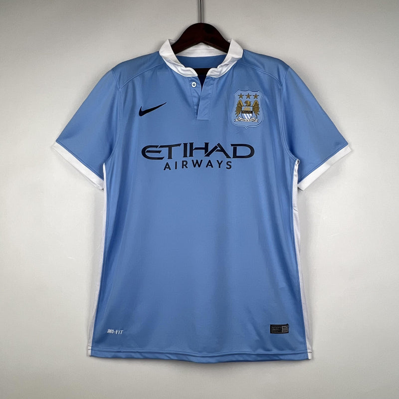 Manchester City Retro Jersey Home 2015/16