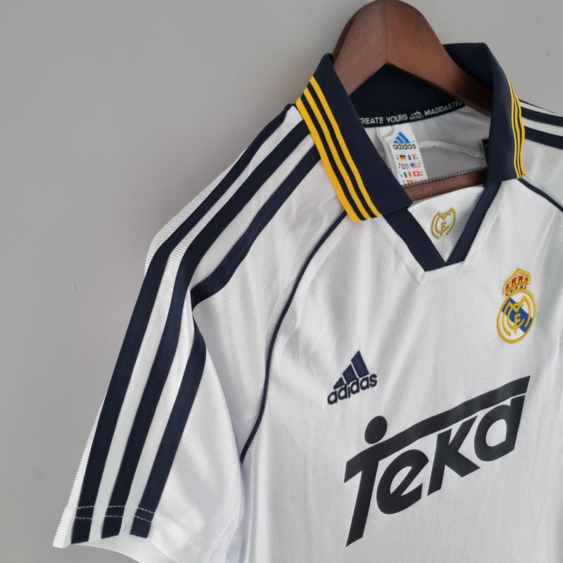 Real Madrid Retro Home Jersey 2000