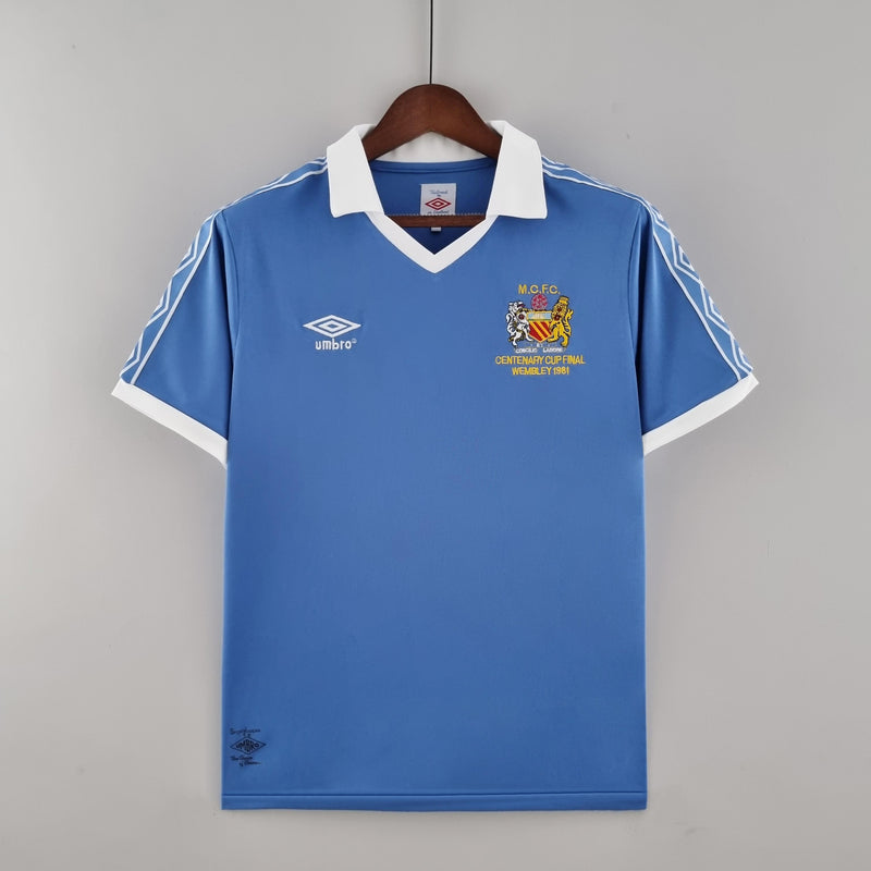 Manchester City Retro Jersey Home 1981/82