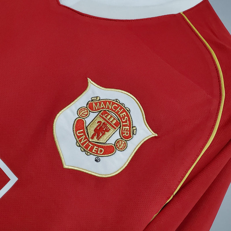 Manchester United Retro Jersey home 2006/07 - Long Sleeve