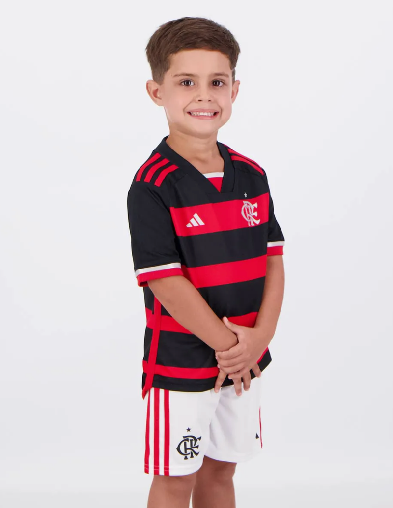 Kids Flamengo Home Kit 2024/2025