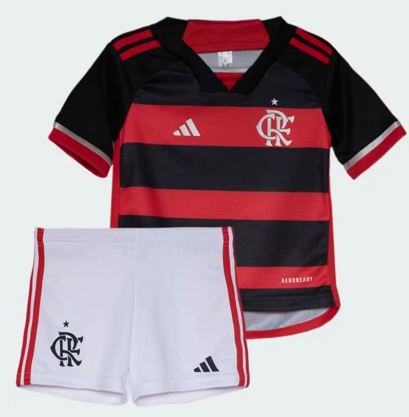 Kids Flamengo Home Kit 2024/2025