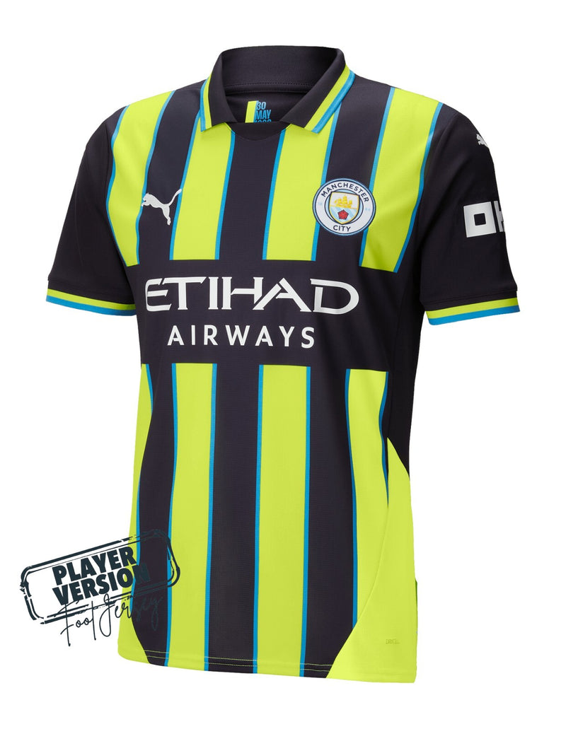 Manchester City Player Jersey Away 2024/2025