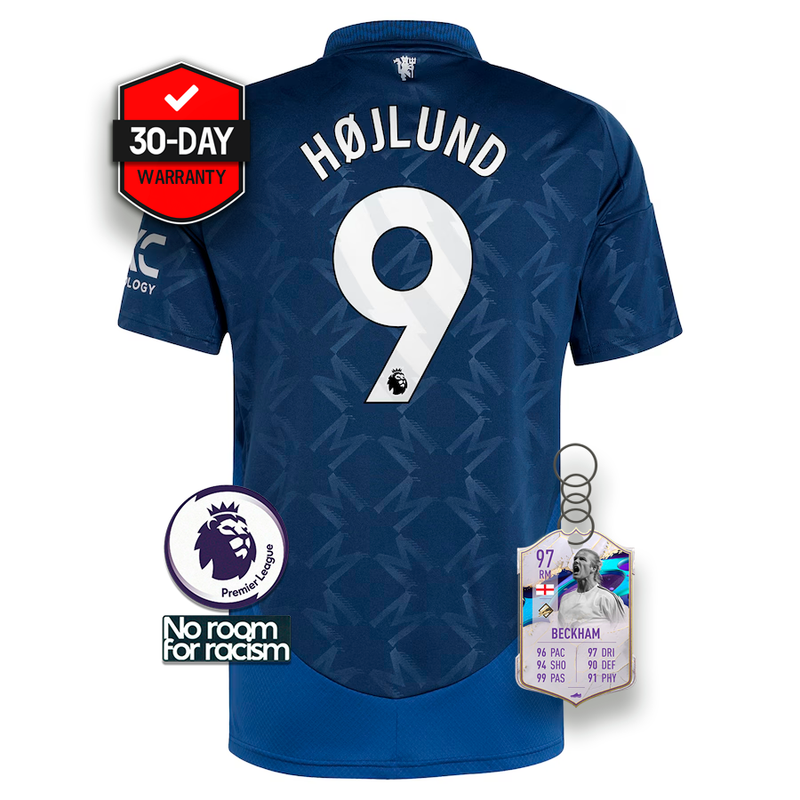 #9 Højlund Jersey Manchester United Away 2024/2025